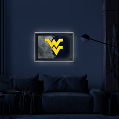 West Virginia University Backlit LED Wall Sign | NCAA College Team Backlit Acrylic LED Wall Sign