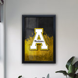 Appalachian State University Backlit LED Light Up Wall Sign | NCAA College Team Backlit LED Framed Lite Up Wall Decor