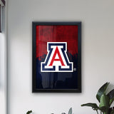 University of Arizona Backlit LED Light Up Wall Sign | NCAA College Team Backlit LED Framed Lite Up Wall Decor