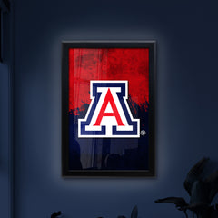 University of Arizona Backlit LED Light Up Wall Sign | NCAA College Team Backlit LED Framed Lite Up Wall Decor