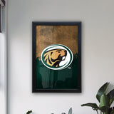 Bemidji State University Backlit LED Light Up Wall Sign | NCAA College Team Backlit LED Framed Lite Up Wall Decor