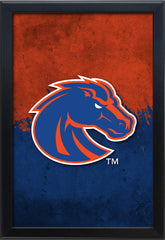 Boise State University Backlit LED Light Up Wall Sign | NCAA College Team Backlit LED Framed Lite Up Wall Decor