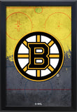 Boston Bruins Backlit LED Light Up Wall Sign | NHL Hockey Team Backlit LED Framed Lite Up Wall Decor Art