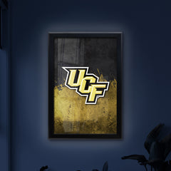 University of Central Florida Backlit LED Light Up Wall Sign | NCAA College Team Backlit LED Framed Lite Up Wall Decor