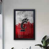 University of Cincinnati Backlit LED Light Up Wall Sign | NCAA College Team Backlit LED Framed Lite Up Wall Decor