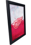 Detroit Red Wings Backlit LED Light Up Wall Sign | NHL Hockey Team Backlit LED Framed Lite Up Wall Decor Art
