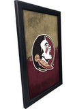 Florida State (Head) Backlit LED Light Up Wall Sign | NCAA College Team Backlit LED Framed Lite Up Wall Decor