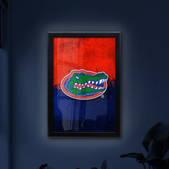 University of Florida Backlit LED Light Up Wall Sign | NCAA College Team Backlit LED Framed Lite Up Wall Decor