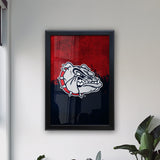 Gonzaga Backlit LED Light Up Wall Sign | NCAA College Team Backlit LED Framed Lite Up Wall Decor