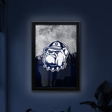 Georgetown University Backlit LED Light Up Wall Sign | NCAA College Team Backlit LED Framed Lite Up Wall Decor