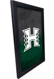 University of Hawaii Backlit LED Light Up Wall Sign | NCAA College Team Backlit LED Framed Lite Up Wall Decor