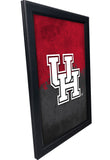 University of Houston Backlit LED Light Up Wall Sign | NCAA College Team Backlit LED Framed Lite Up Wall Decor