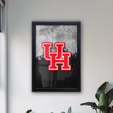 University of Houston Backlit LED Light Up Wall Sign | NCAA College Team Backlit LED Framed Lite Up Wall Decor