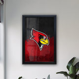 Illinois State University Backlit LED Light Up Wall Sign | NCAA College Team Backlit LED Framed Lite Up Wall Decor