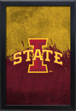 Iowa State University Backlit LED Light Up Wall Sign | NCAA College Team Backlit LED Framed Lite Up Wall Decor