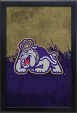 James Madison University Backlit LED Light Up Wall Sign | NCAA College Team Backlit LED Framed Lite Up Wall Decor