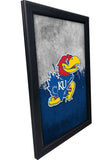 University of Kansas Backlit LED Light Up Wall Sign | NCAA College Team Backlit LED Framed Lite Up Wall Decor