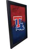 Louisiana Tech University Backlit LED Light Up Wall Sign | NCAA College Team Backlit LED Framed Lite Up Wall Decor