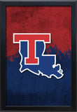 Louisiana Tech University Backlit LED Light Up Wall Sign | NCAA College Team Backlit LED Framed Lite Up Wall Decor