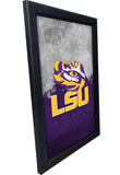 Louisiana State University Backlit LED Light Up Wall Sign | NCAA College Team Backlit LED Framed Lite Up Wall Decor