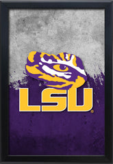 Louisiana State University Backlit LED Light Up Wall Sign | NCAA College Team Backlit LED Framed Lite Up Wall Decor