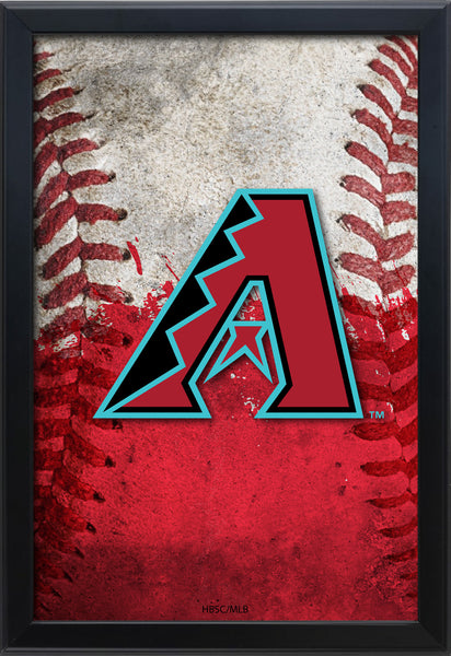 Arizona Diamondbacks Backlit LED Sign | MLB Backlit LED Framed Sign