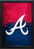 Atlanta Braves Backlit LED Sign | MLB Backlit LED Framed Sign