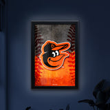 Baltimore Orioles Backlit LED Sign | MLB Backlit LED Framed Sign