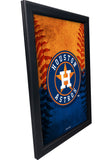 Houston Astros Backlit LED Sign | MLB Backlit LED Framed Sign