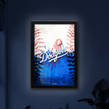 Los Angeles Dodgers Backlit LED Sign | MLB Backlit LED Framed Sign