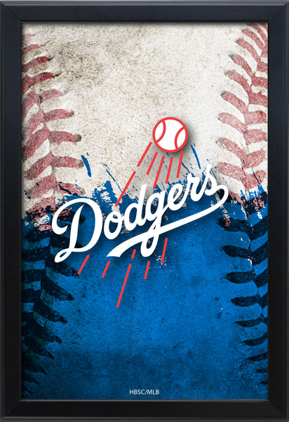 Los Angeles Dodgers Backlit LED Sign | MLB Backlit LED Framed Sign