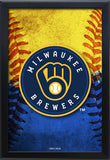 Milwaukee Brewers Backlit LED Sign | MLB Backlit LED Framed Sign