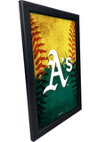 Oakland Athletics Backlit LED Sign | MLB Backlit LED Framed Sign