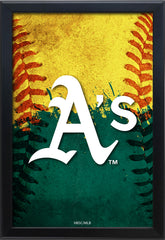 Oakland Athletics Backlit LED Sign | MLB Backlit LED Framed Sign
