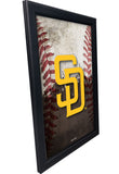 San Diego Padres Backlit LED Sign | MLB Backlit LED Framed Sign