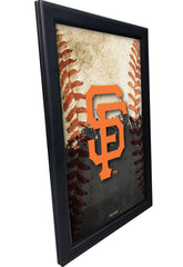 San Francisco Giants Backlit LED Sign | MLB Backlit LED Framed Sign