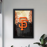 San Francisco Giants Backlit LED Sign | MLB Backlit LED Framed Sign