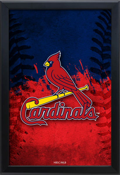 St. Louis Cardinals Backlit LED Sign | MLB Backlit LED Framed Sign