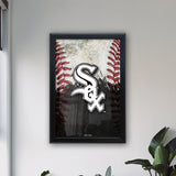Chicago White Sox Backlit LED Sign | MLB Backlit LED Framed Sign