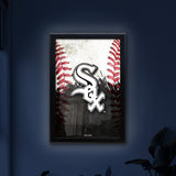 Chicago White Sox Backlit LED Sign | MLB Backlit LED Framed Sign