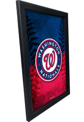 Washington Nationals Backlit LED Sign | MLB Backlit LED Framed Sign