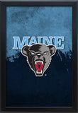 University of Maine Backlit LED Light Up Wall Sign | NCAA College Team Backlit LED Framed Lite Up Wall Decor