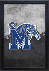 University of Memphis Backlit LED Light Up Wall Sign | NCAA College Team Backlit LED Framed Lite Up Wall Decor