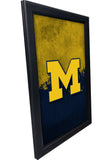 University of Michigan Backlit LED Light Up Wall Sign | NCAA College Team Backlit LED Framed Lite Up Wall Decor