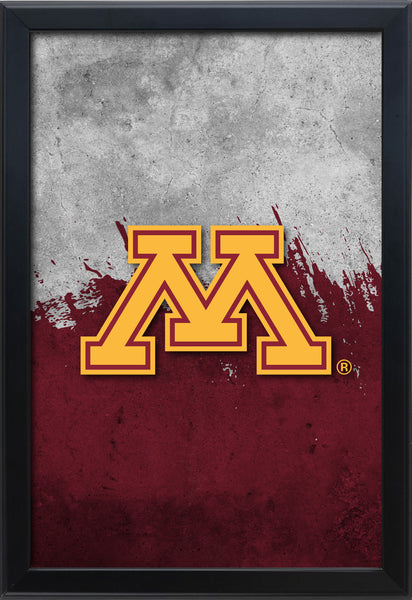 University of Minnesota Backlit LED Light Up Wall Sign | NCAA College Team Backlit LED Framed Lite Up Wall Decor