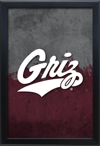 University of Montana Backlit LED Light Up Wall Sign | NCAA College Team Backlit LED Framed Lite Up Wall Decor