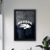 University of Nevada Backlit LED Light Up Wall Sign | NCAA College Team Backlit LED Framed Lite Up Wall Decor