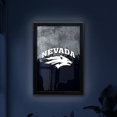 University of Nevada Backlit LED Light Up Wall Sign | NCAA College Team Backlit LED Framed Lite Up Wall Decor