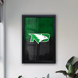 University of North Dakota Backlit LED Light Up Wall Sign | NCAA College Team Backlit LED Framed Lite Up Wall Decor