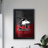 University of Northern Illinois Backlit LED Light Up Wall Sign | NCAA College Team Backlit LED Framed Lite Up Wall Decor